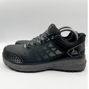 Ace Boots Women's Aster Slip Resistant Athletic Shoes - Alloy Toe - Black Size 9